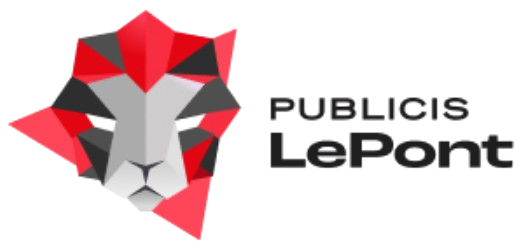 Le logo de Publicis Le Pont