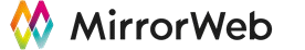 Le logo de Mirrorweb
